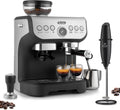 Manual Espresso Machine with Grinder and Milk Frother C5960