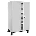 Charcoal Mobile Storage Cabinet M272