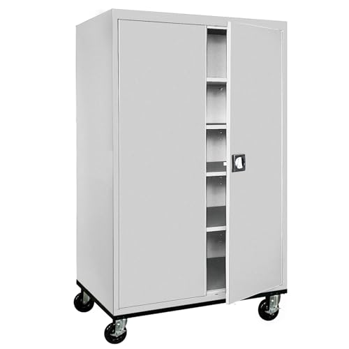 Charcoal Mobile Storage Cabinet M272