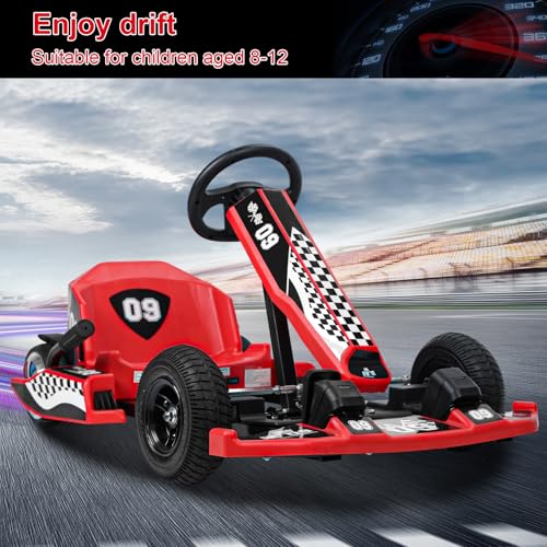 Red 36V Electric Go Kart with 350W Motor T47955