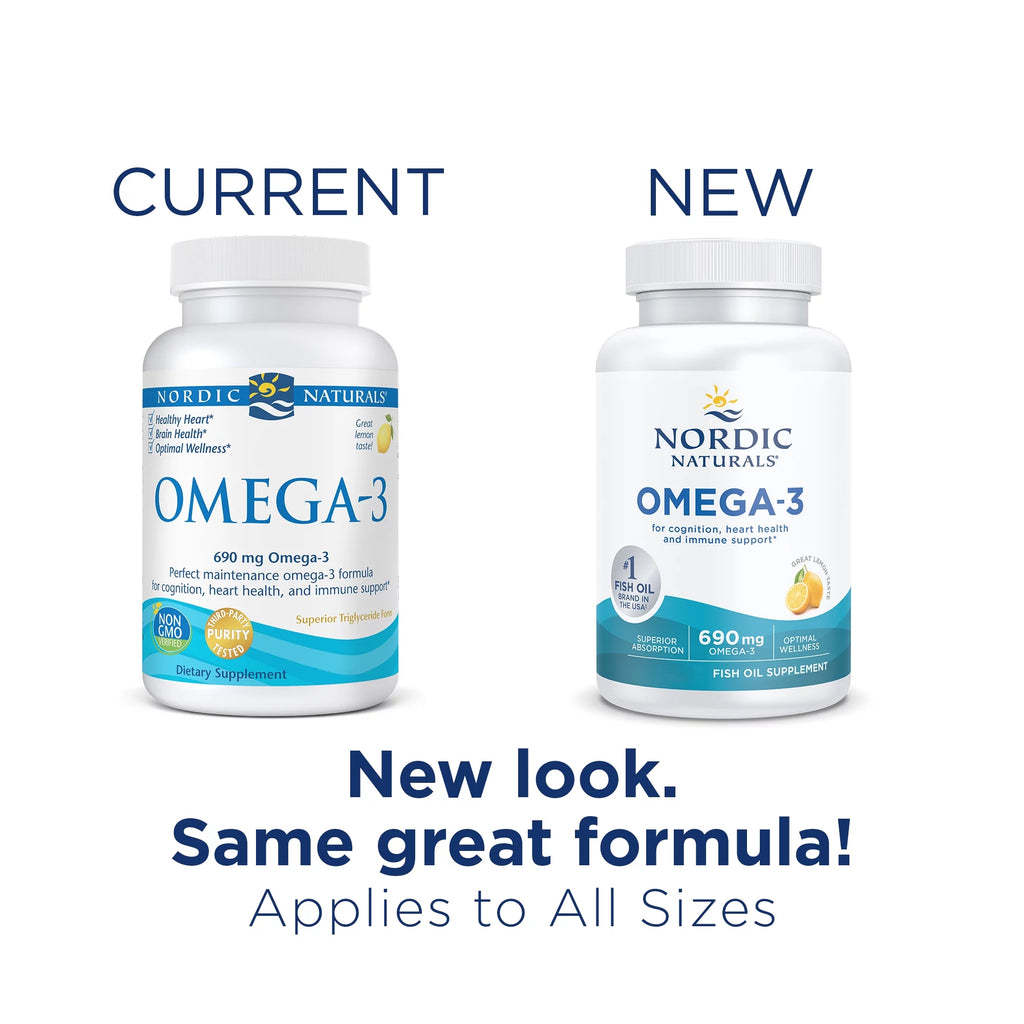 Lemon Fish Oil Softgels, 690 mg, 120 Ct W84999