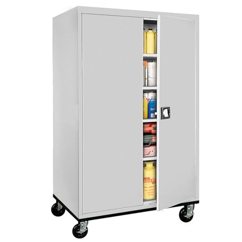 Charcoal Mobile Storage Cabinet M272