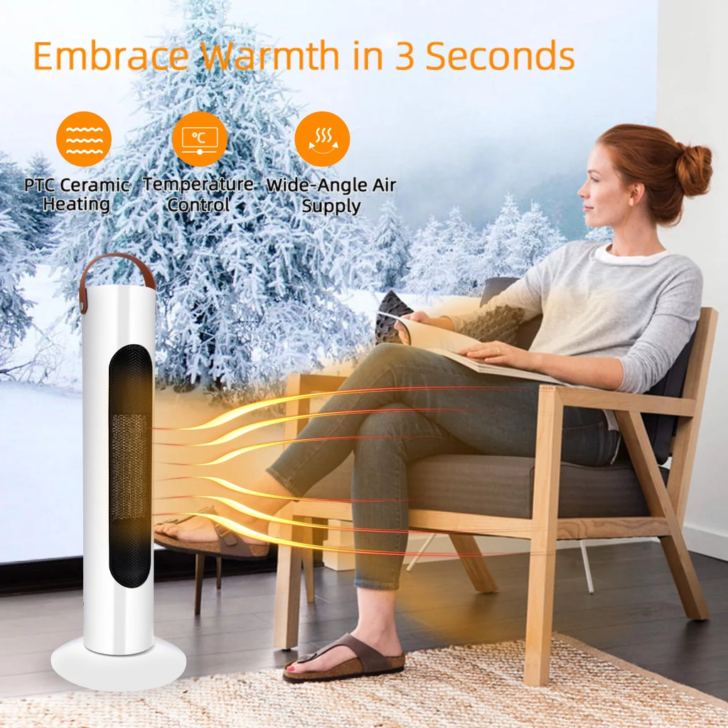 24" Tower Electric Heater U636
