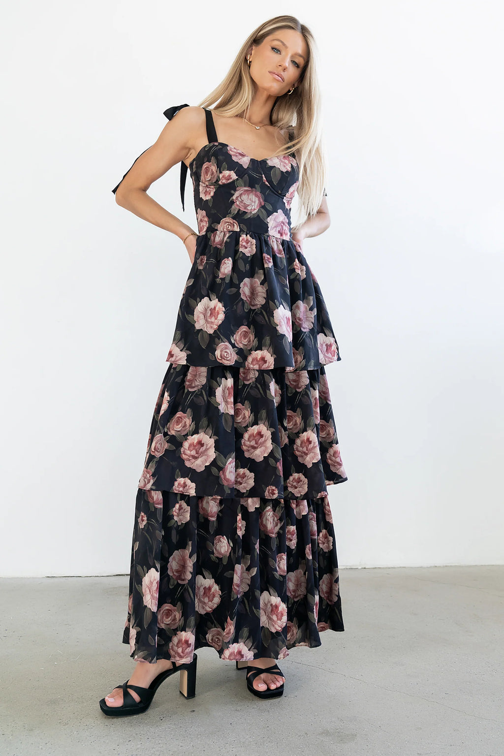 Ruffle Maxi Dress G46757