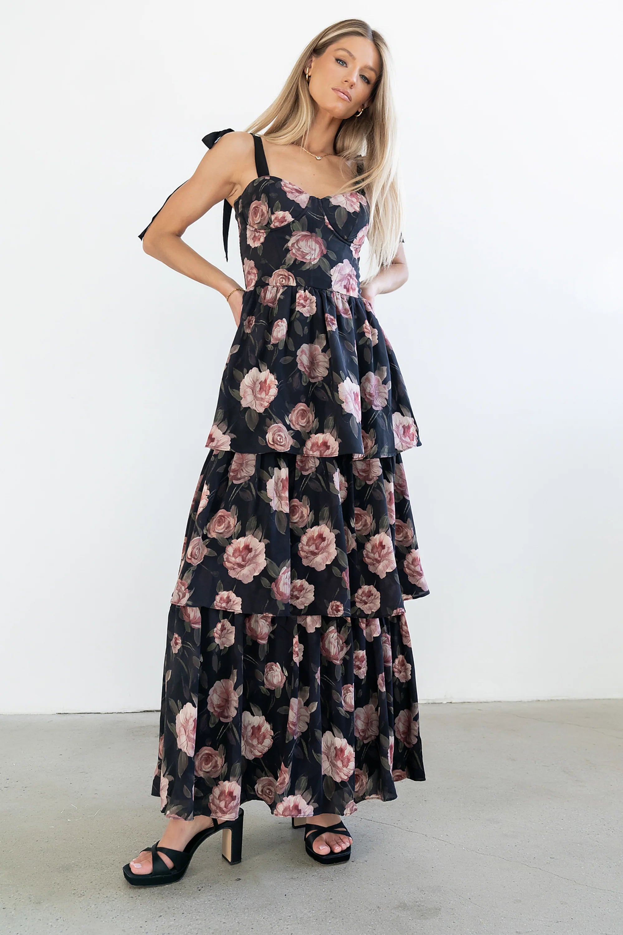 Ruffle Maxi Dress G46757