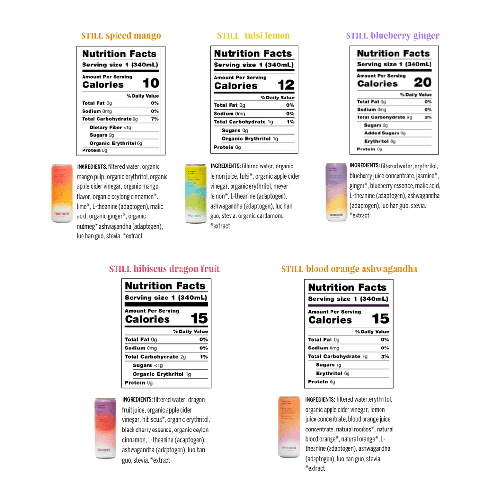 Adaptogen Drink, 0 Added Sugar, 18-pack I127856