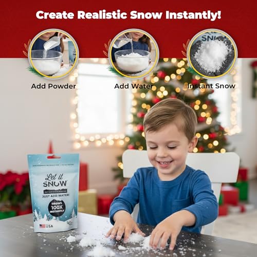 2 Pack Artificial Snow Powder A9392