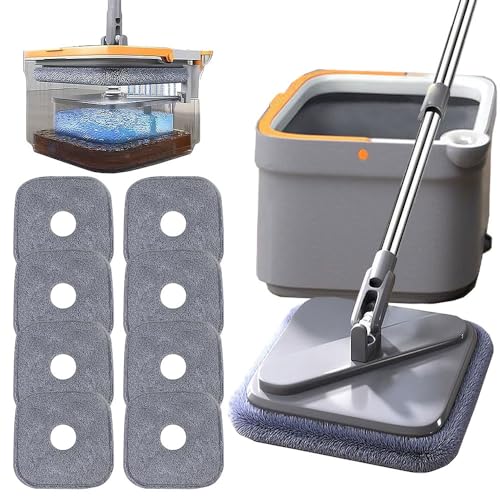 Spin Mop and Bucket with Wringer Set T6533