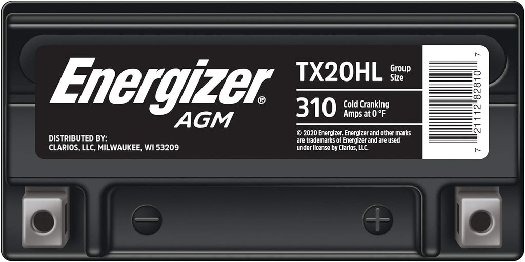 12V AGM Motorcycle Battery, 310 Cold Cranking Amps, 18 Ahr D1490