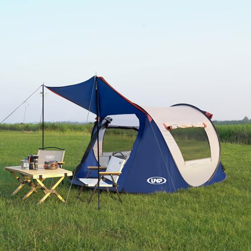 3 Person Instant Pop Up Camping Tent with Carrying Bag X2032