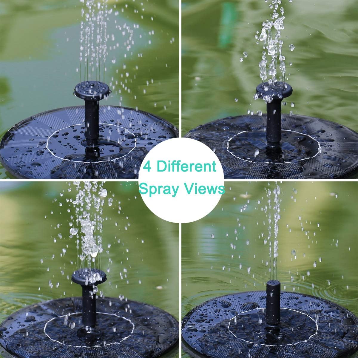 1.5W Solar Fountain Pump J43068