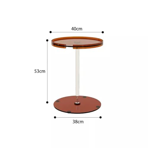 Black Acrylic Side Table T6813