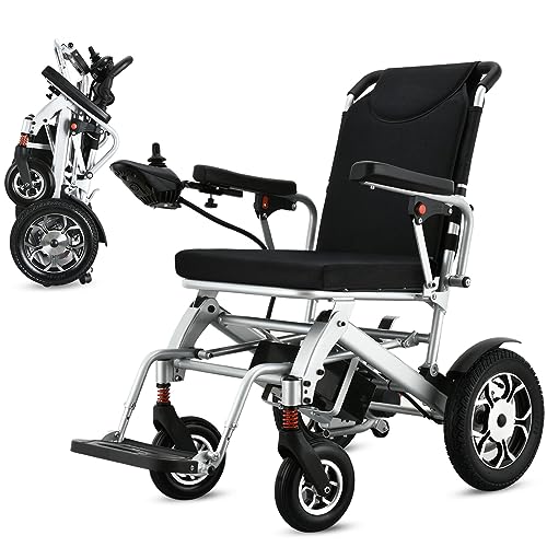 Portable electric wheelchairs Foldable Lightweight All Terrain Power Motorized wheelchairs W17210
