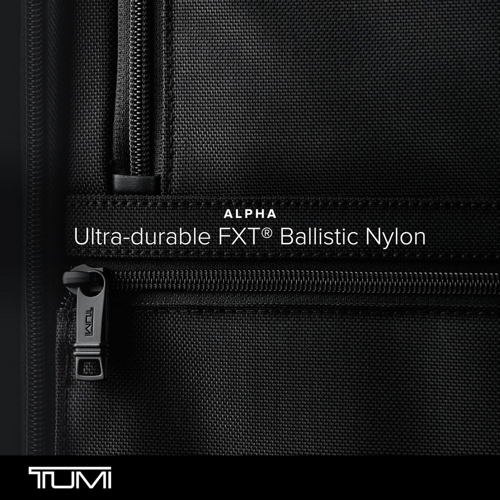 Black Ballistic Nylon Laptop Backpack P340