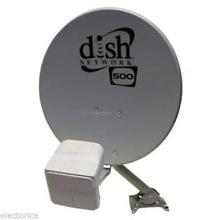 Dish 500 Dual LNB Satellite with Built in Switch E313625
