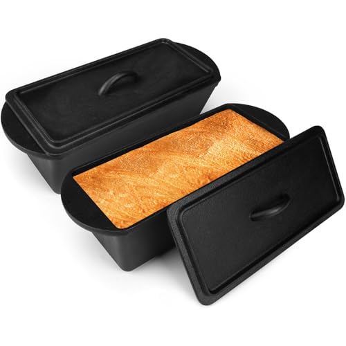 Cast Iron Nonstick Bread Pan with Lid 13x5 Inch P2461