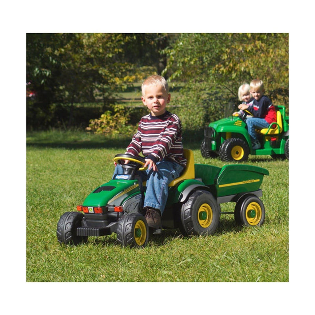 Pedal Ride-On Tractor and Trailer C174403