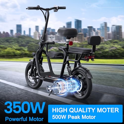 Electric Scooter with Adjustable Seat O44110