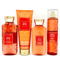 Peach Bellini 4-Piece Bundle Body Wash Body Cream Body Lotion Fine Fragrance Mist X40876