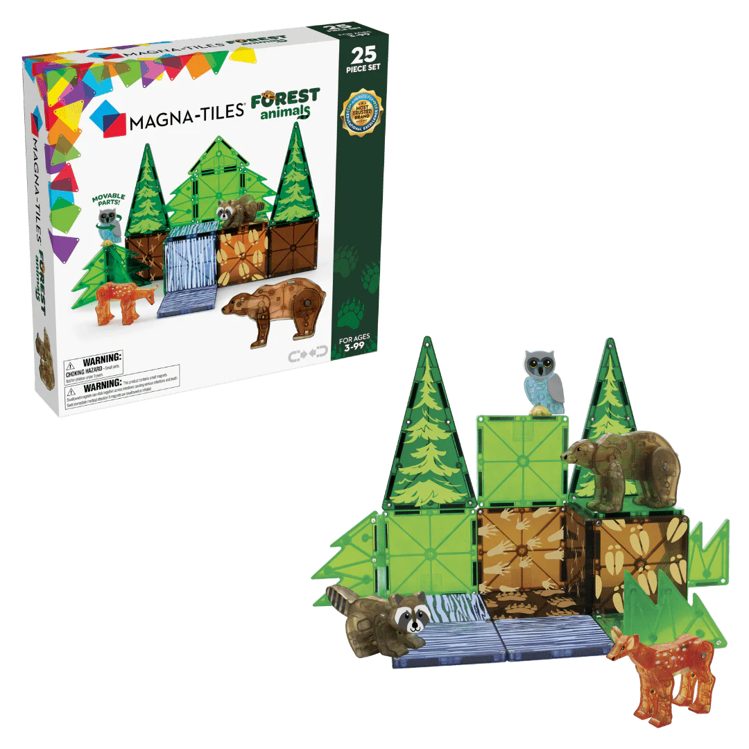 25-Piece Magnetic Construction Set Q836