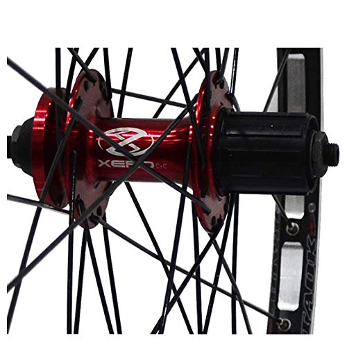26 Inch Bicycle Wheelset 32 Hole Disc Brake V Brake Quick Release Double Layer Rim 7-8-9 Speed Wheel G599