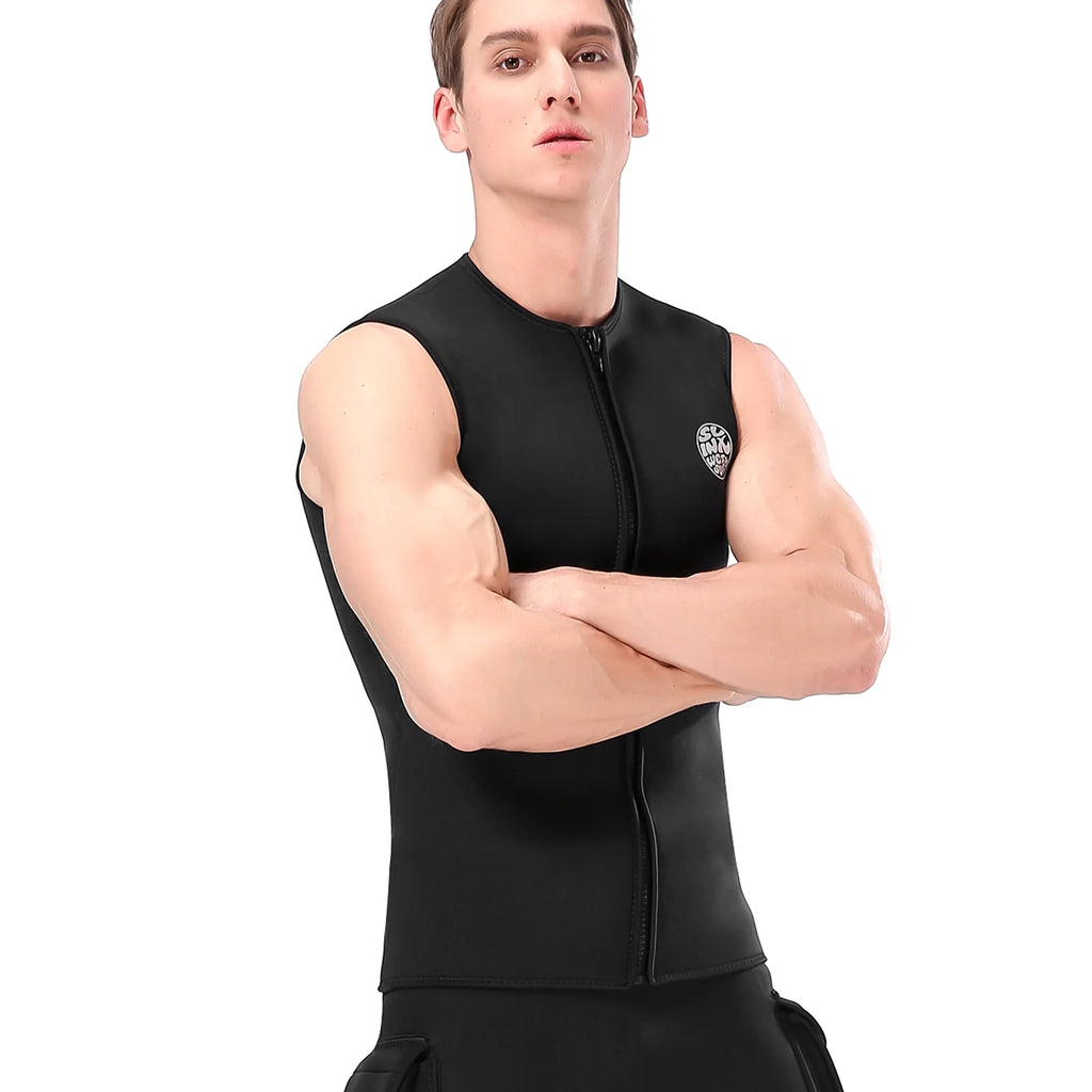 3mm Neoprene Sleeveless Wetsuit Vest G6236