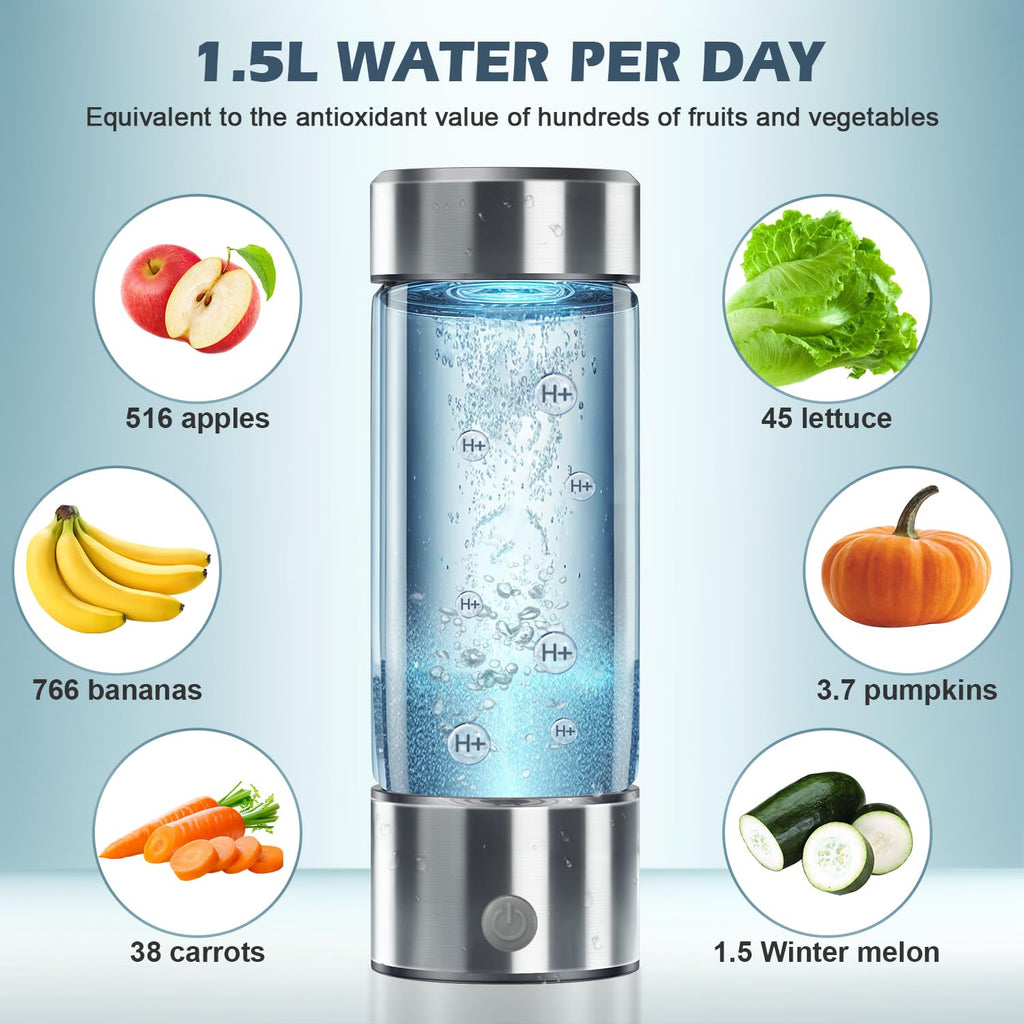 450ml Rechargeable Hydrogen Water Bottle C36955