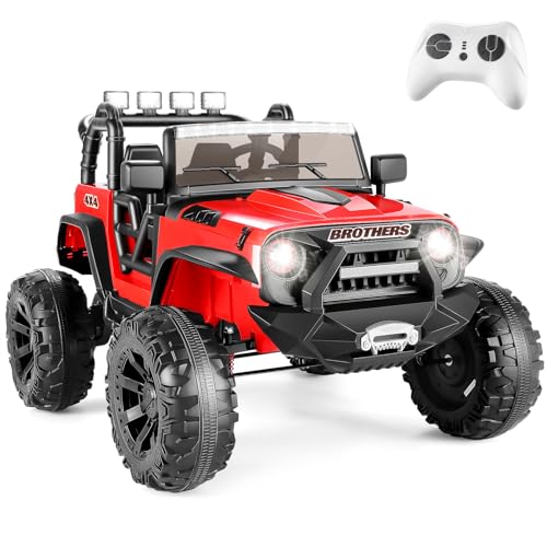 24V 2 Seater Pink Ride On Car Truck with Remote Control P4952