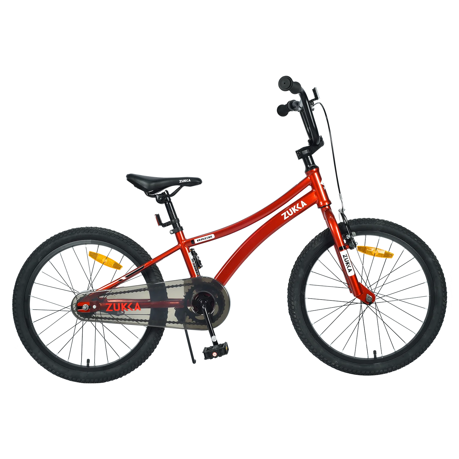 20 Inch Single Speed Boys Bike with Steel Frame Red U132352