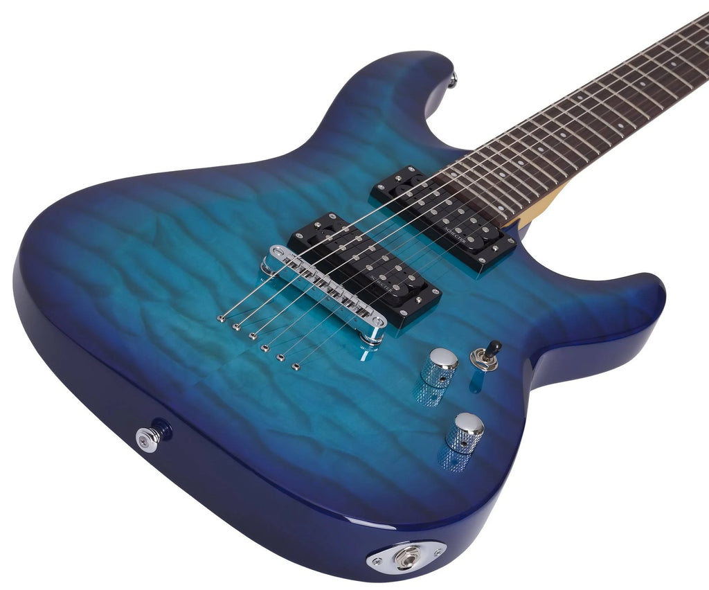 Ocean Blue Burst Electric Guitar M5060