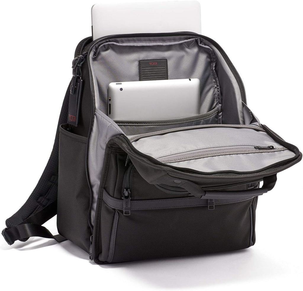 Black Ballistic Nylon Laptop Backpack P340