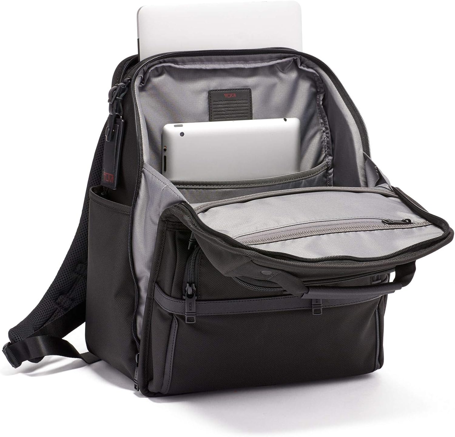 Black Ballistic Nylon Laptop Backpack P340