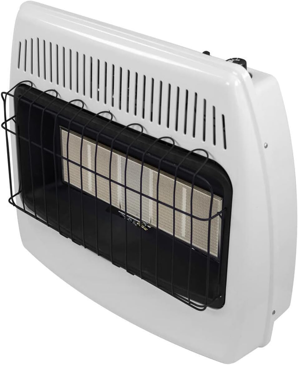 30,000 BTU Dual Fuel Natural Gas Propane Wall Heater S7783