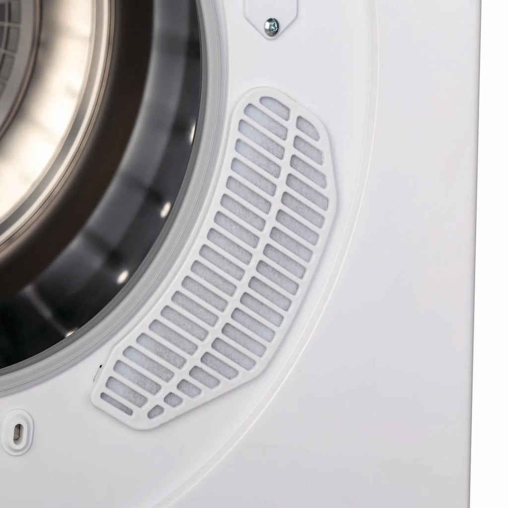 White Compact Electric Dryer U344