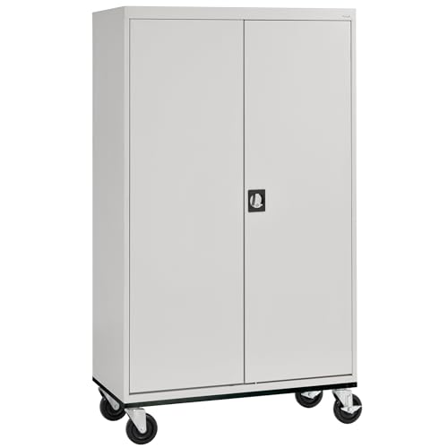 Charcoal Mobile Storage Cabinet M272